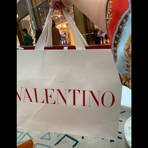 Brand new Valentino beautiful shopping bag